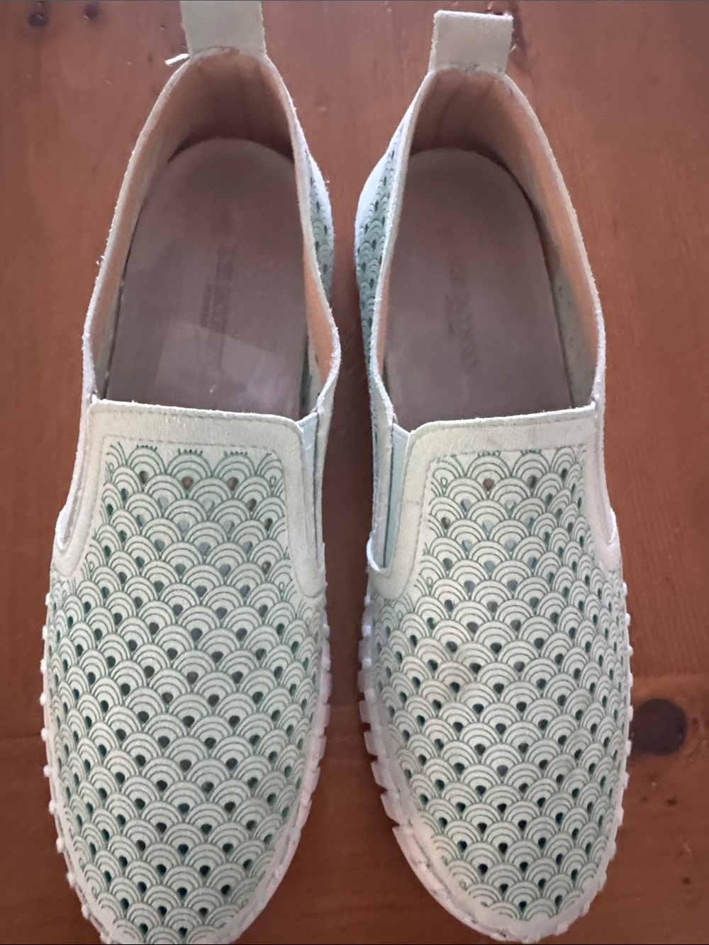 Ilse Jacobsen Green Slip On Shoe Size 40 - Picture 3 of 3